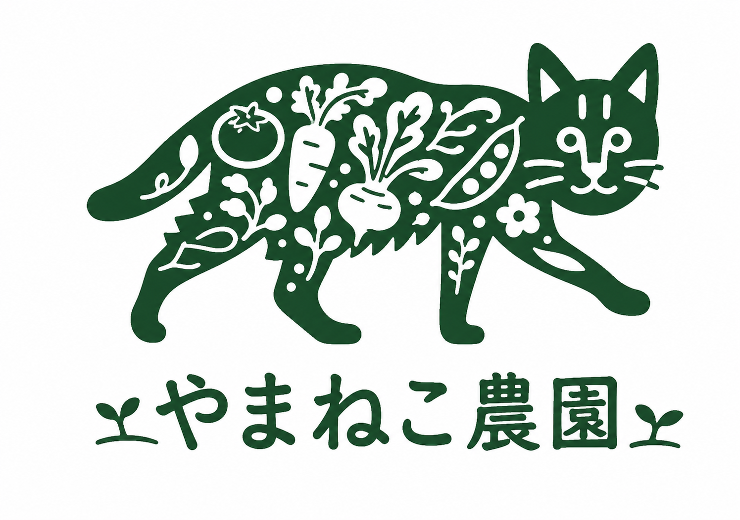 やまねこ農園 ロゴ